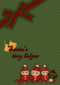 Santa's tiny helper 01 + yellow
