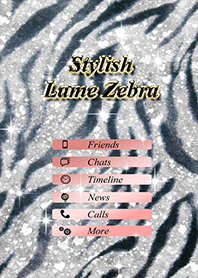 Stylish Lame Zebra