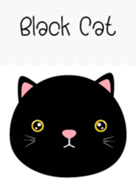 Simple Lovely Black Cat Theme v.2