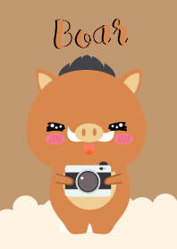 Simple Cute Boar V.2