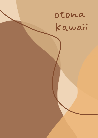 Cute and adult art style illustration