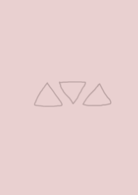 3 pieces Simple triangular 2