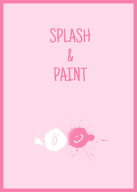 Splash & Paint - ピンク 01