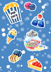 Favorite sweets! -dusty blue-