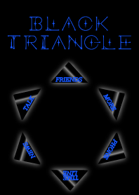 Black Triangle(Blue)