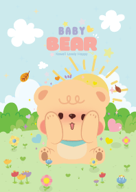 Chubby Baby Bear Garden Kawaii