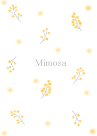Mimosa yellow small flower