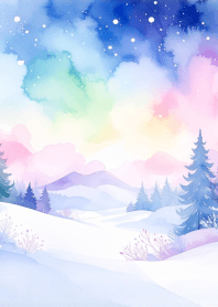 Quiet Snowy Field Vol.1