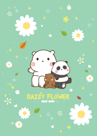 Three Bears Daisy Flower Sweet