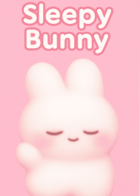Sleepy Bunny – 粉紅