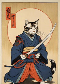 Ukiyo-e - samurai 17687c