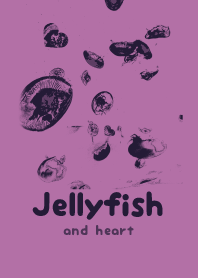 Jellyfish & heart Pale mobet