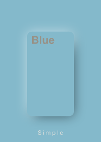 simple and basic Blue02 japanese