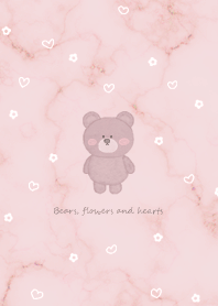 クマと花とハート♥ピンク06_02