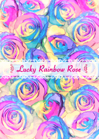 Lucky Rainbow Rose