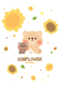 Teddy Bear Sunflower Lover