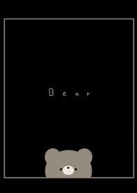 Bear Face/ black