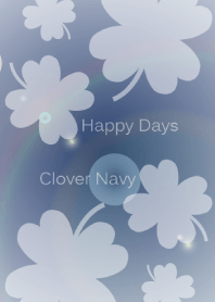 Happy Days Clover Navy