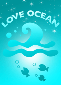 Love Ocean Blue