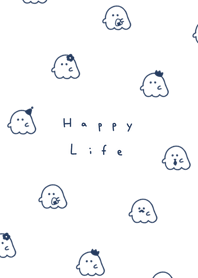 .可愛的鬼. white navy