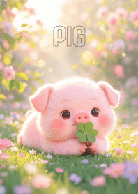 Pretty Pig & Clover Leaf