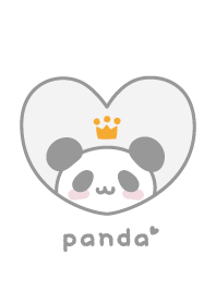 Panda Crown - White