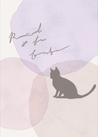 Simple and stylish flower and cat14