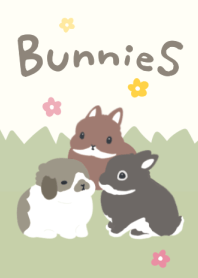 うさぎさんのお庭