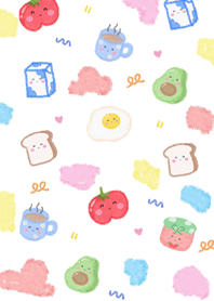 Breakfast cute (Pp)