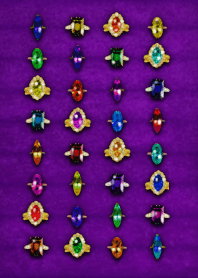 Colorful toy rings