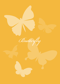 Butterflies flying(yellow)