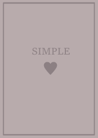 SIMPLE HEART=dustygreige=(JP)