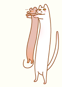 แมวยืนน่ารักสุดๆหนู 2