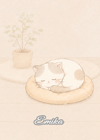 Cozy Lazy Cat: Emika