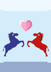ekst Blue (Horse) Love Red (Horse)