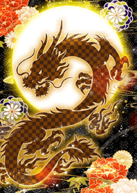 2022 Rising Dragon moon from Japan