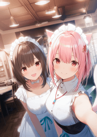 貓娘女僕姐妹花