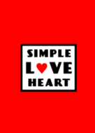 Simple LOVE Heart 01