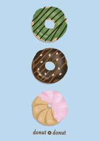 Donut / light blue