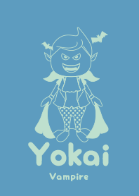 Yokai Vampire Aqua Gray