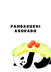 Panda sushi Abokado.