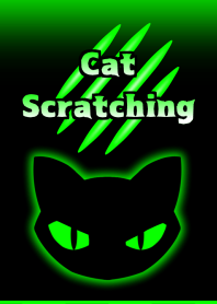 Cat scratching