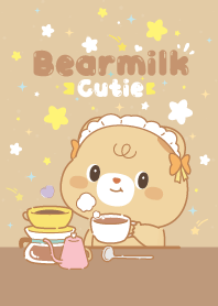 น้องหมีชานม น่ารัก - ดาวบนฟ้า