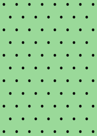 Polka dots mizutama(JP)blackgreen