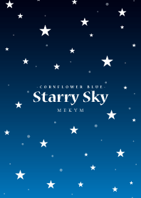 - Starry Sky Cornflower Blue -