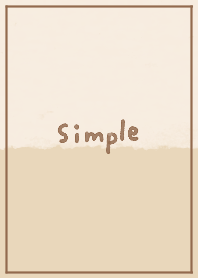 Simple Art Bicolor (Beige)