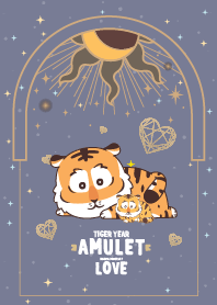 Tiger Year Amulet of Love.. Violet
