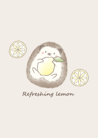 Hedgehog and Lemon -brown-