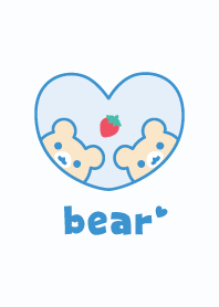 Bear Strawberry - Blue