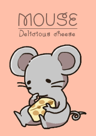 Mouse and delicious cheese
